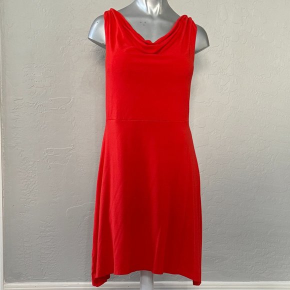 Dark Orange Dress - Picture 1 of 8